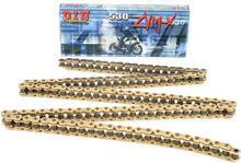 Load image into Gallery viewer, D.I.D SUPER STREET 530ZVMX-120 X-RING CHAIN GOLD 530ZVMXG120Z