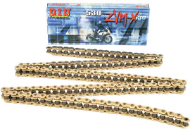 D.I.D SUPER STREET 530ZVMX-120 X-RING CHAIN GOLD 530ZVMXG120Z