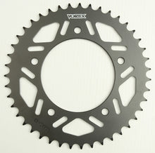 Load image into Gallery viewer, VORTEX STEEL REAR SPROCKET BLACK 43T 654AS-43