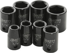 Load image into Gallery viewer, PERFORMANCE 8 PC 3/8" SAE IMP SKT SET SHALLOW M588DB