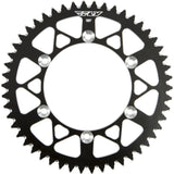 FLY RACING SPROCKET REAR 50T BLACK 208-50 BLK