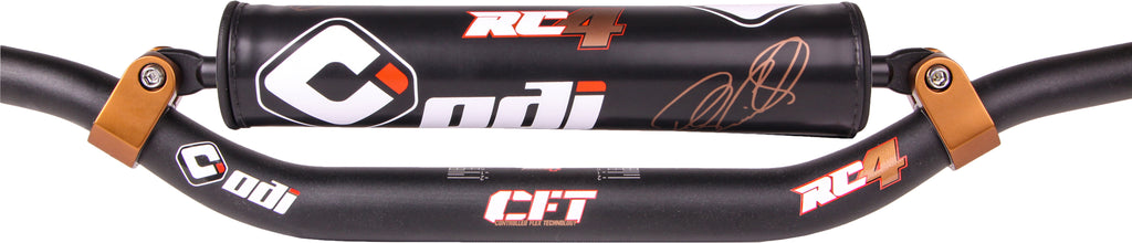 ODI CFT 1 1/8" RC SIGNATURE BAR BLACK RC H904CFB