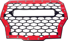 Load image into Gallery viewer, MODQUAD MQ GRILL RED POL TURBO FOR 10" LIGHT RZR-FGL-T-RD