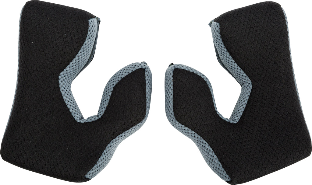 FLY RACING FORMULA CHEEK PAD BLACK/COOL GREY XL 45MM 73-47221X