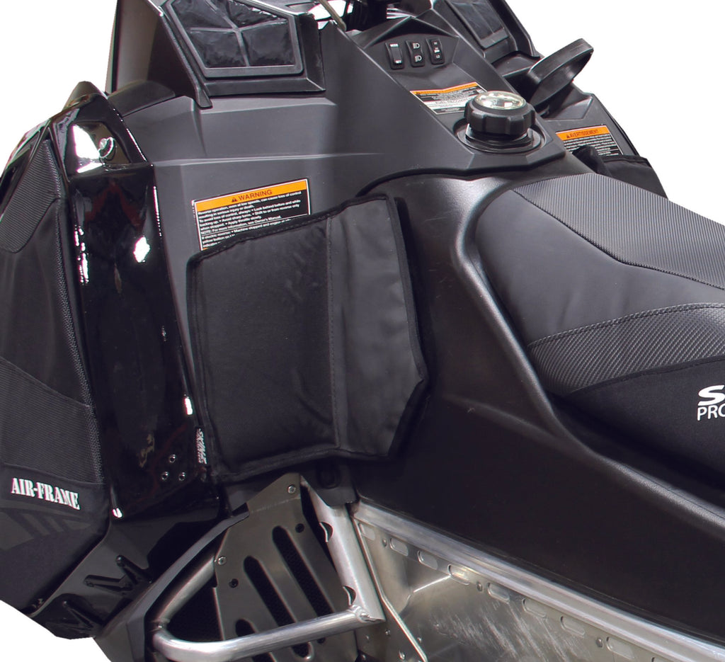 SPG CONSOLE KNEE PADS POL PCKP550-BK-atv motorcycle utv parts accessories gear helmets jackets gloves pantsAll Terrain Depot