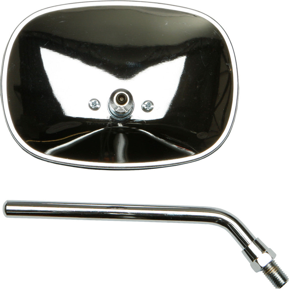 EMGO HARLEY STYLE MIRROR 10MM HON/SUZ/KAW 20-34900