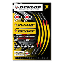 Load image into Gallery viewer, D'COR DECAL SHEET 12 MIL DUNLOP DECAL SHEET 12 MIL DUNLOP 40-90-117
