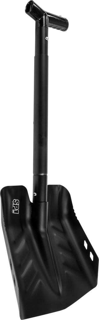 SP1 ALUMINUM SHOVEL W/SAW BLACK SC-12504BK-7