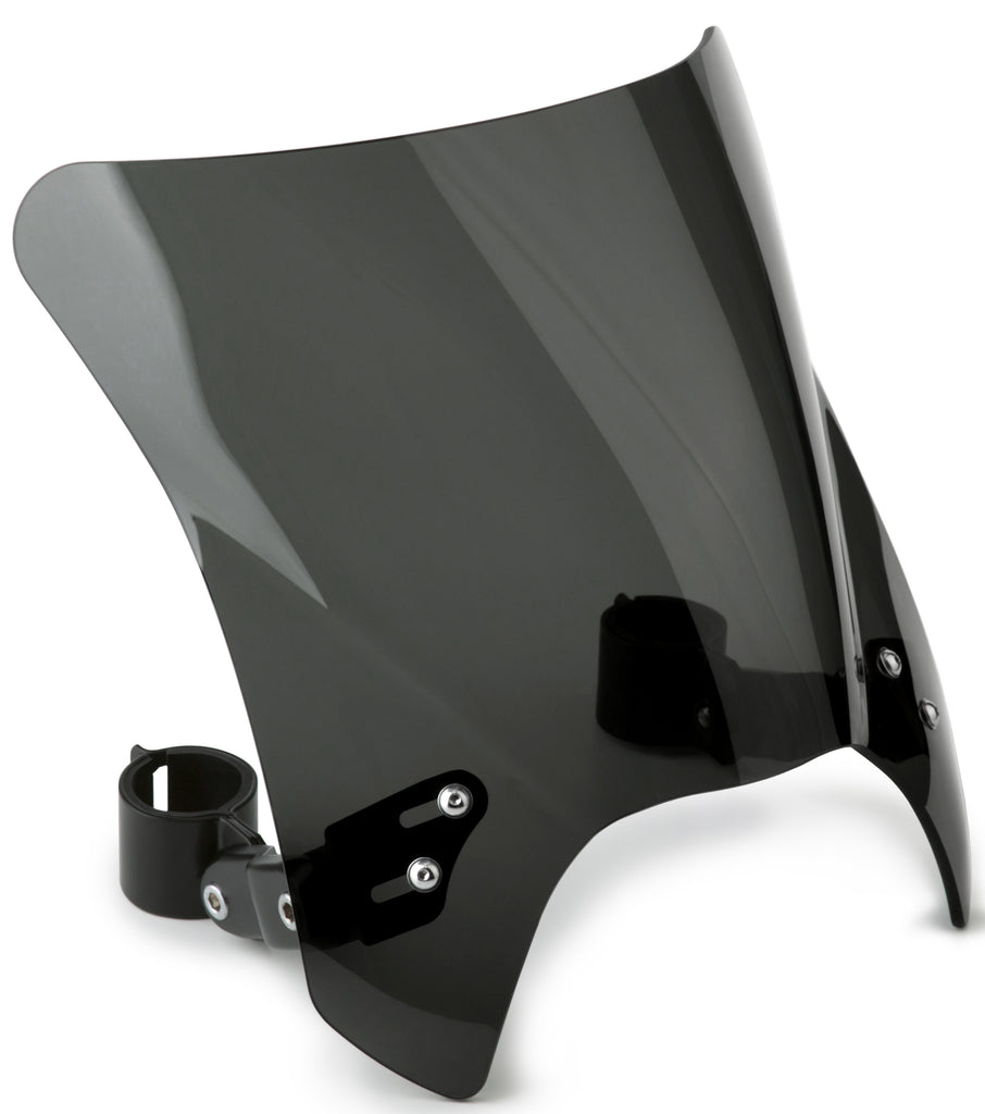 NATIONAL CYCLE MOHAWK WINDSHIELD DARK TINT BLACK HARDWARE N2839-002