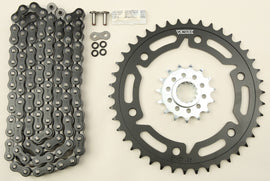 VORTEX SPROCKET/CHAIN KIT BLACK CK6336-atv motorcycle utv parts accessories gear helmets jackets gloves pantsAll Terrain Depot