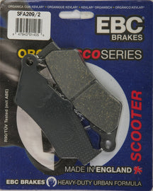 EBC BRAKE PADS SFA209/2-atv motorcycle utv parts accessories gear helmets jackets gloves pantsAll Terrain Depot