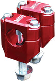 MIKA METALS RUBBER MOUNTED CLAMPS RED 7/8