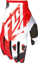Load image into Gallery viewer, FLY RACING KINETIC GLOVE RED/WHITE SZ 8 S 370-41408-atv motorcycle utv parts accessories gear helmets jackets gloves pantsAll Terrain Depot