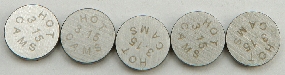 HOT CAMS VALVE SHIMS 10.00X3.15MM 5/PK 5PK1000315