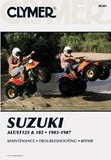 CLYMER REPAIR MANUAL SUZ ALT/LT125 185 CM381