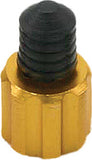 DRC AIR VALVE CAPS VALVE WRENCH GOLD 2/PK D58-05-103