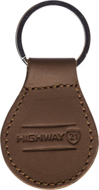 HIGHWAY 21 KEY CHAIN BROWN #6049 489-99~81