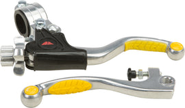 FLY RACING EASY PULL PRO KIT SHORTY YELLOW 5W1171