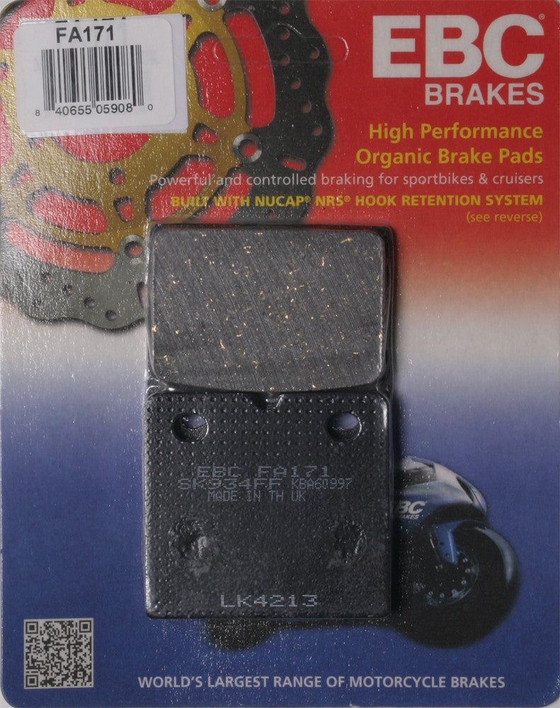 EBC BRAKE PADS FA171-atv motorcycle utv parts accessories gear helmets jackets gloves pantsAll Terrain Depot
