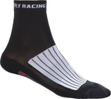 FLY RACING FLY ACTION SOCKS BLACK/WHITE/RED SM/MD SPX009599-A1