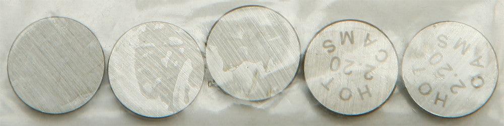 HOT CAMS VALVE SHIMS 10.00X2.20MM 5/PK 5PK1000220