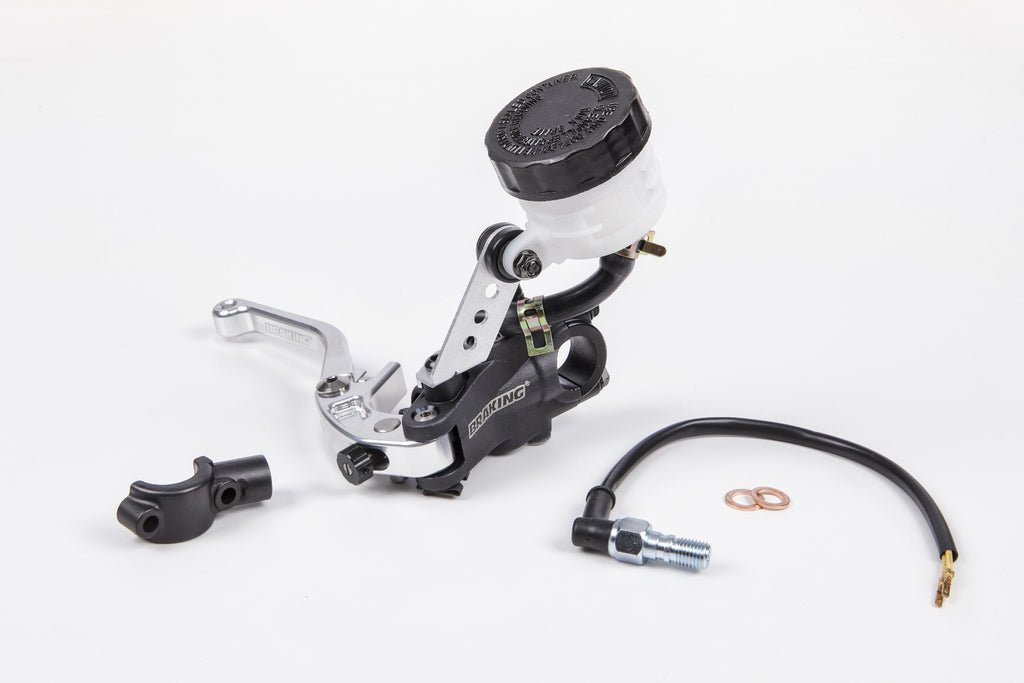 BRAKING BRAKE MASTER CYLINDER 16MM LEVER SILVER MC6601-atv motorcycle utv parts accessories gear helmets jackets gloves pantsAll Terrain Depot