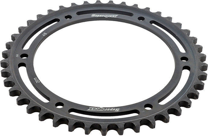 SUPERSPROX STEEL SPROCKET 43T BLACK RFE-2011-43-BLK