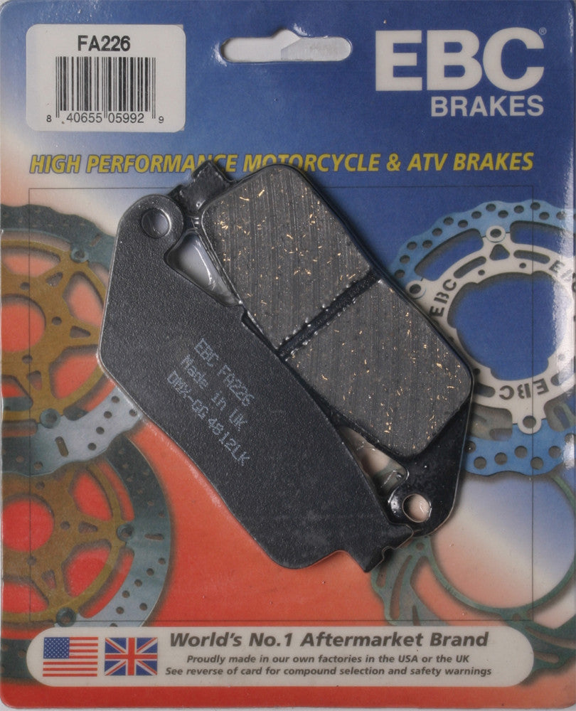 EBC BRAKE PADS FA226-atv motorcycle utv parts accessories gear helmets jackets gloves pantsAll Terrain Depot