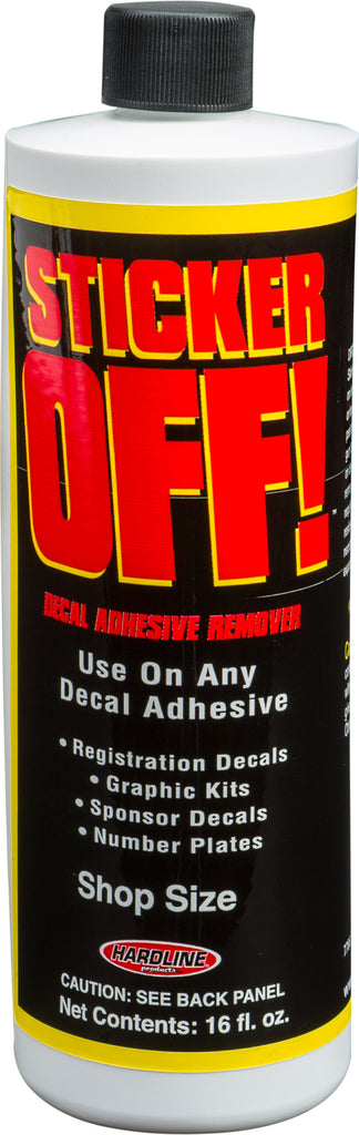 HARDLINE STICKER-OFF 16OZ 967
