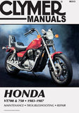 CLYMER REPAIR MANUAL HON VT700/750 CM313