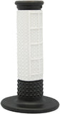 AVON X.9 HALF WAFFLE GRIPS WHITE/BLACK MXW13
