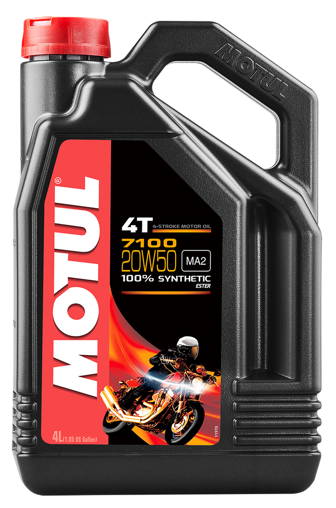 MOTUL 7100 SYNTHETIC OIL 20W50 4-LITER 104104