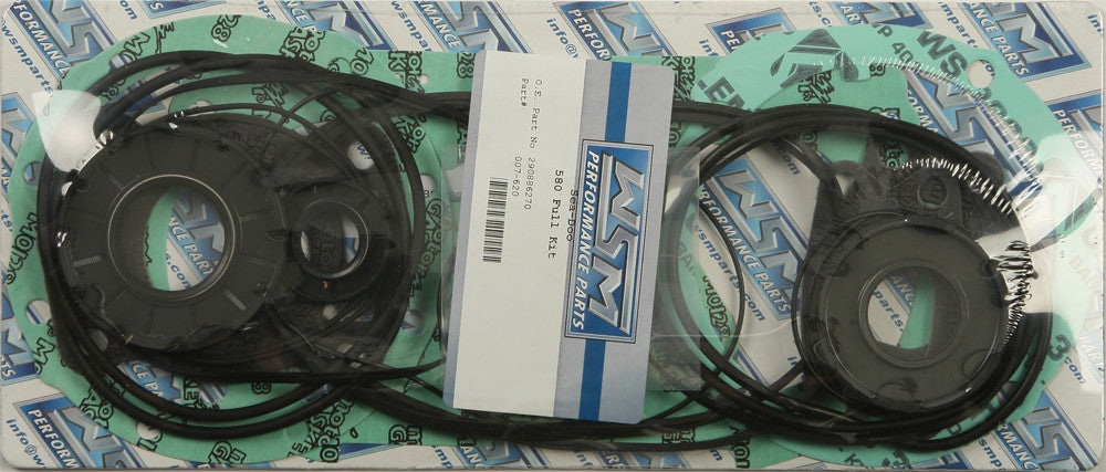 WSM GASKET KIT SD SD 580 WHITE MOTOR 92-UP 007-620