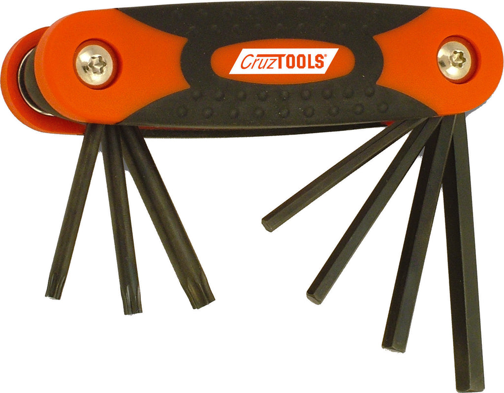 CRUZ TOOLS FOLDING HEX/TORX FOR H-D FHT1