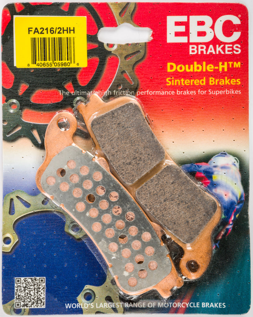 EBC AFTERMARKET CALIPER BRAKE PAD FA216/2HH-atv motorcycle utv parts accessories gear helmets jackets gloves pantsAll Terrain Depot