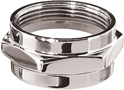 PINGEL ENT 22MM / 22MM PETCOCK NUT CHROME WITH NYLON WASHER A3001C