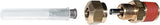 MOTION PRO NEEDLE ADAPTER FOR SCHRADER TY PE PRESSURIZING SHOCK GAUGE 08-0075