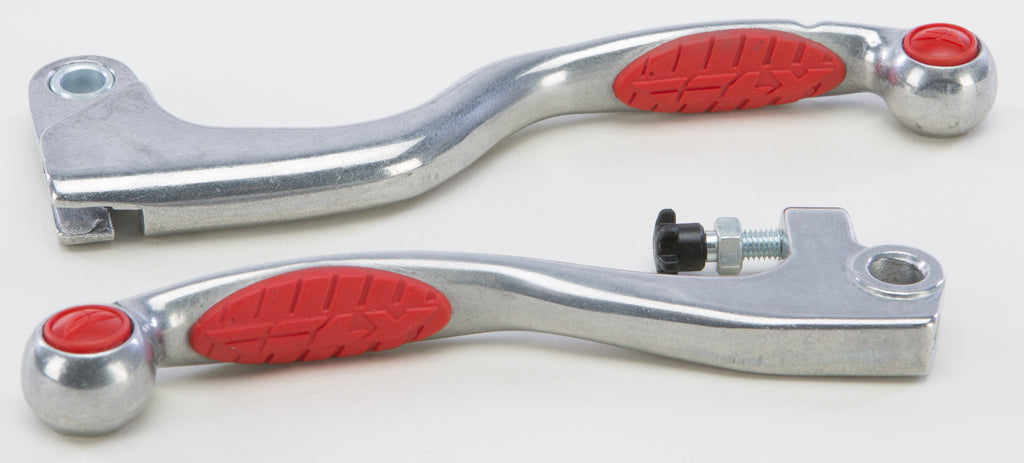 FLY RACING GRIP LEVER SET RED 201-008