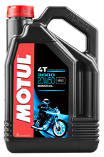 Load image into Gallery viewer, MOTUL 3000 PETROLEUM OIL 20W50 4 LT 107319
