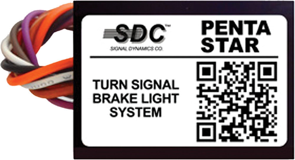 SDC PENTA-STAR TURN SIGNAL BRAKE LIGHT SYSTEM 2-1/4X1-5/8X5/8" 01007-atv motorcycle utv parts accessories gear helmets jackets gloves pantsAll Terrain Depot