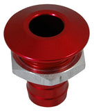 BLOWSION BILLET THRU-HULL WATER FITTING BILGE PUMP OUTLET RED 04-03-027