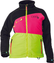DIVAS VERGE JACKET BLACK/PINK/YELLOW XL 51241