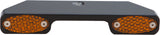 PRO ONE TURN SIGNAL BAR W/AMBER LED NARROW GLIDE BLK 909101B