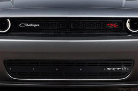 1 Piece Steel Grille for Dodge Challenger - LOWER BUMPLER GRILLE OVERLAY WTH STAINLESS STEEL ACCENT-atv motorcycle utv parts accessories gear helmets jackets gloves pantsAll Terrain Depot