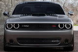 1 Piece Steel Grille for Dodge Challenger - LOWER BUMPLER GRILLE OVERLAY WTH STAINLESS STEEL ACCENT