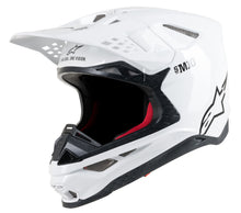 Load image into Gallery viewer, ALPINESTARS S.TECH S-M10 SOLID HELMET WHITE LG 8300319-2180-L