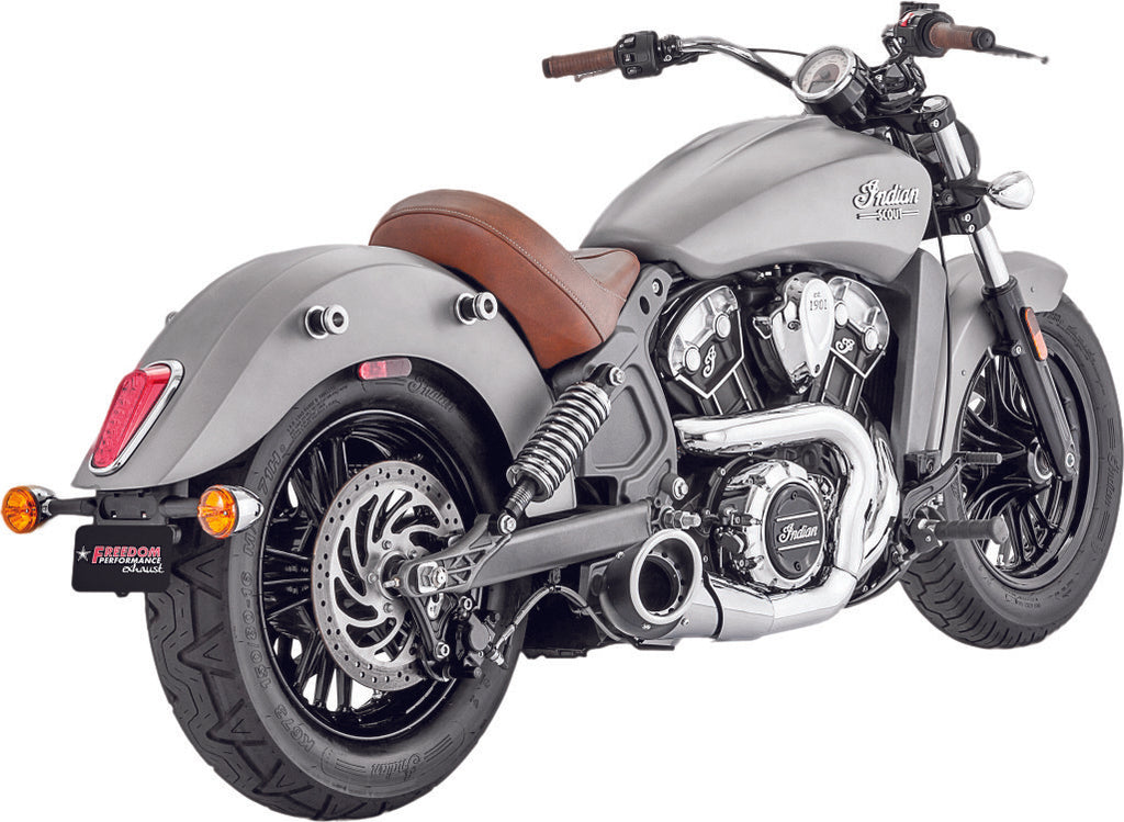 FREEDOM TURNOUT 2-1 CHROME W/BLACK TIP SCOUT IN00078