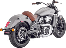 Load image into Gallery viewer, FREEDOM TURNOUT 2-1 CHROME W/BLACK TIP SCOUT IN00078