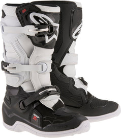 ALPINESTARS TECH 7S BOOTS BLACK/WHITE SZ 02 2015017-12-2