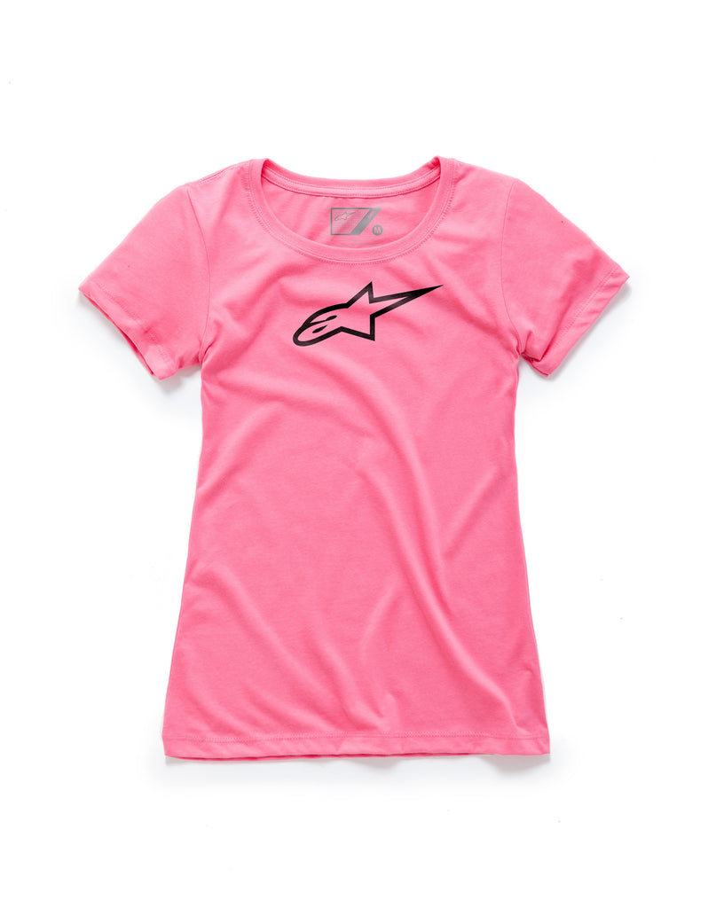 ALPINESTARS WOMEN'S AGELESS TEE PINK LG 1W38-73002-310A-L